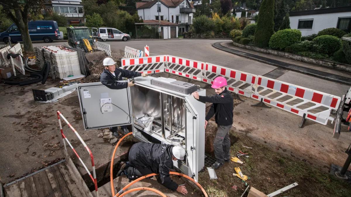 4600 Haushalte in der Gemeinde Finnentrop können vom Ausbau des Glasfasernetzes profitieren.