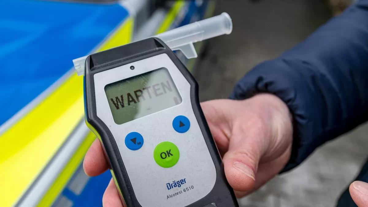 Symbolfoto Alkoholtest