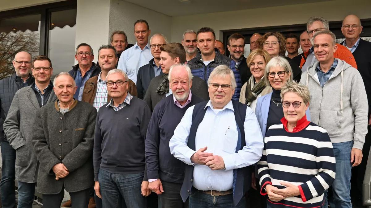 Die CDU-Kreistagsfaktion während der letzten Studientagung.