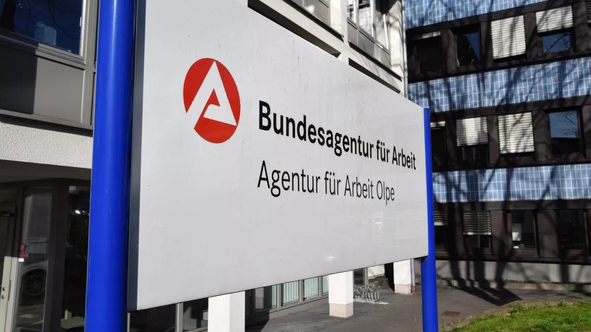 Die Agentur für Arbeit in Olpe.