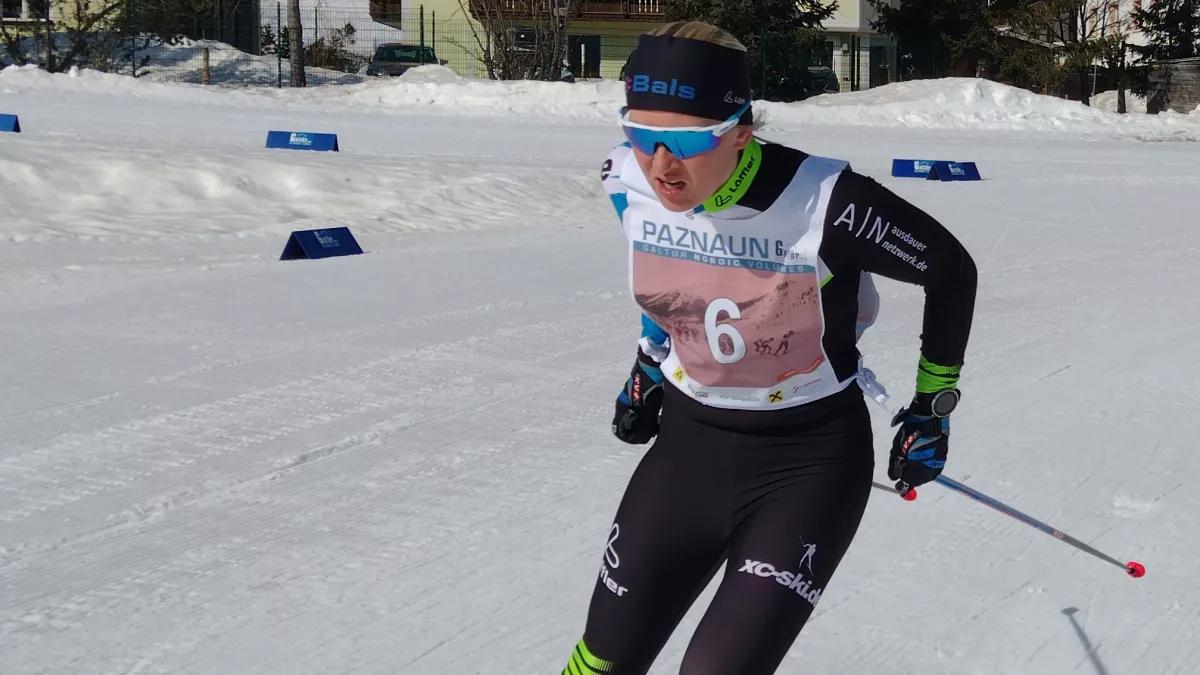 Melina Schöttes überzeugt in den österreichischen Alpen