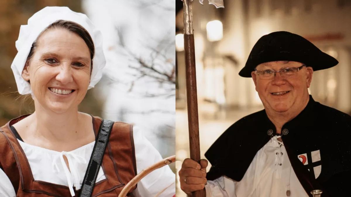 Mit Marktfrau Hulda und dem Nachtwächter Peter Höffer durch Attendorn. In den Osterferien lädt die Hansestadt Attendorn zu besonderen Rundgängen durch die Altstadt ein.