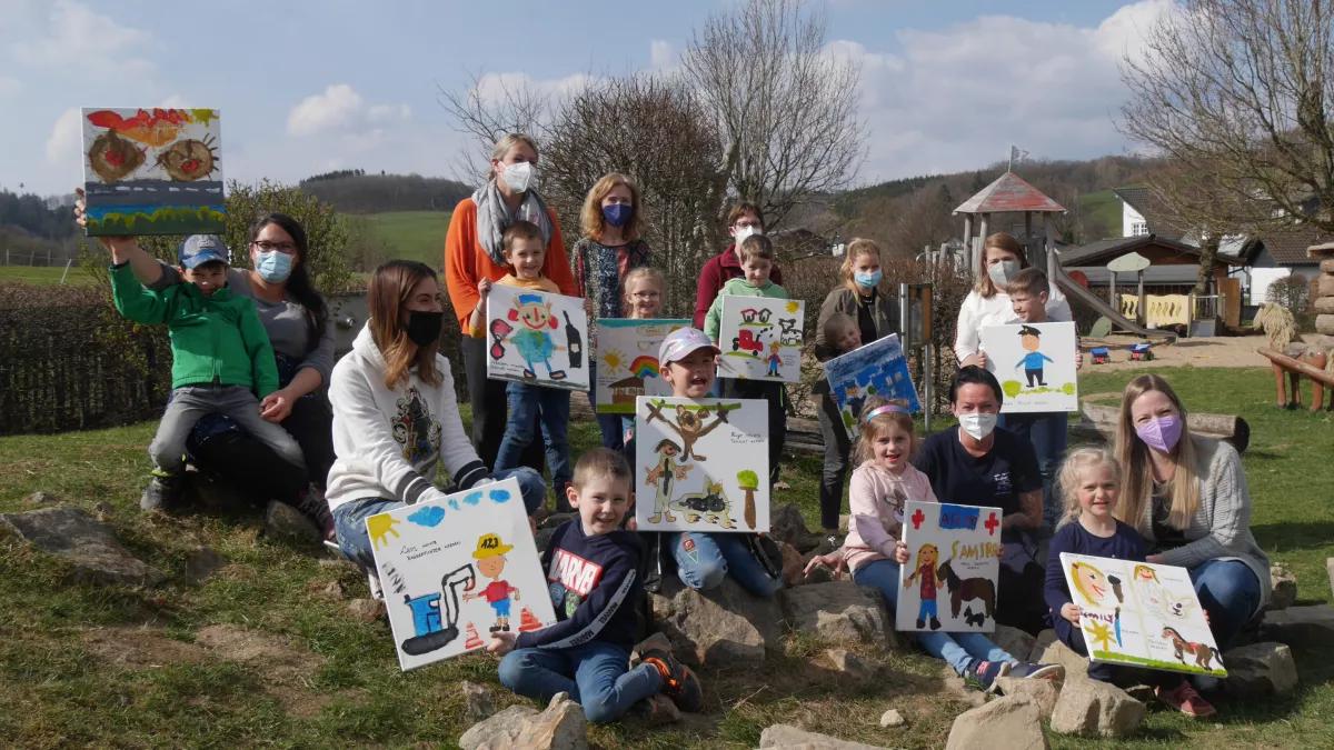 Das Thema war „Berufswunsch, was ich einmal werden möchte“.