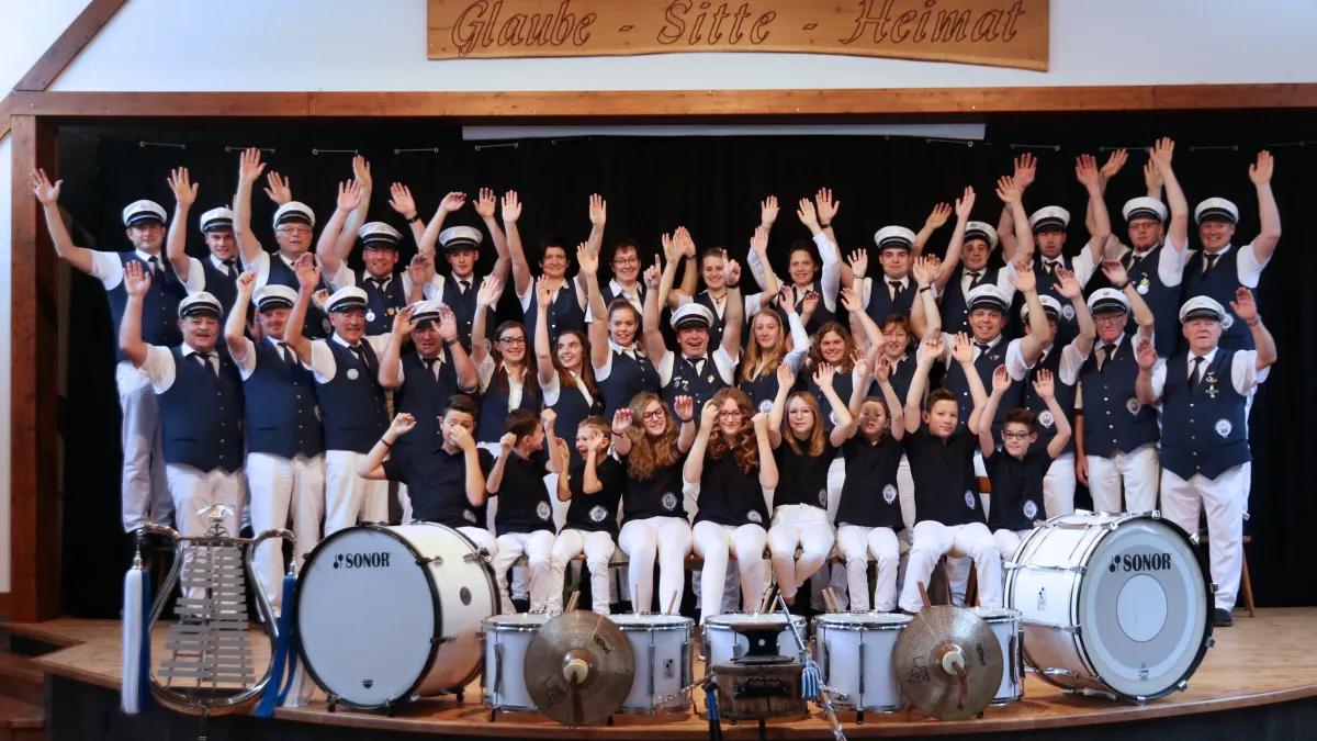 Das Tambourkorps Hofolpe.