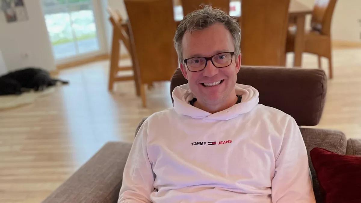 Bürgermeister Tobias Puspas freut sich auf eine Gesprächsrunde in lockerer Atmosphäre.