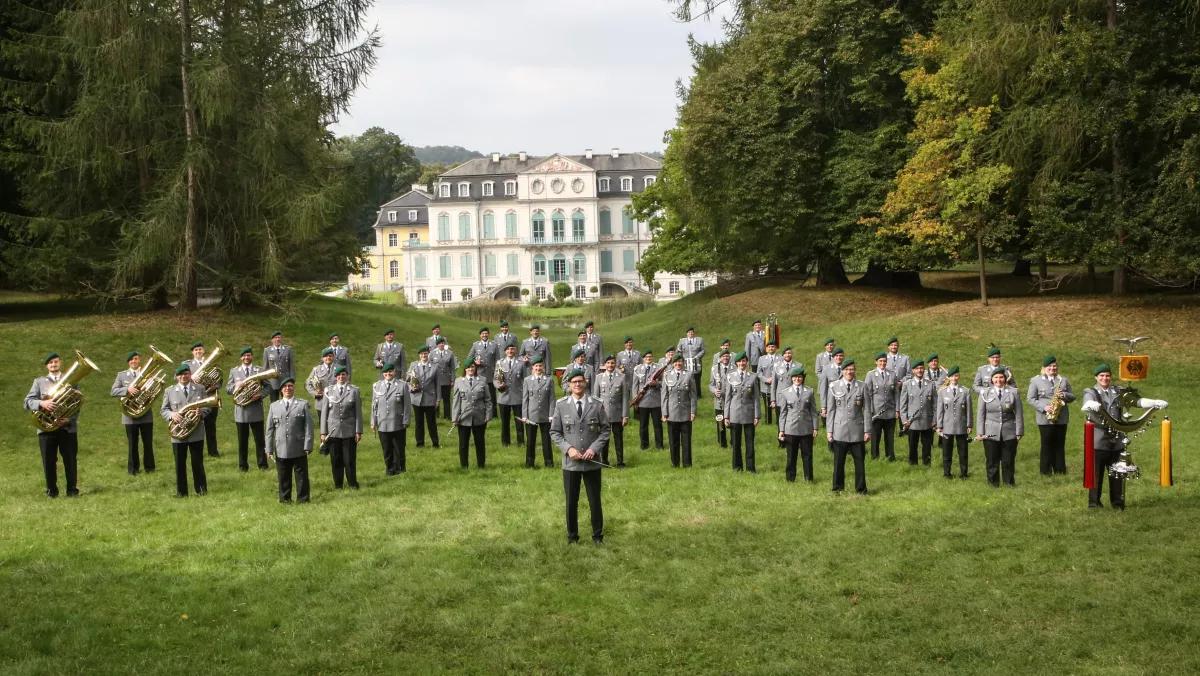 Das Heeresmusikkorps Kassel.