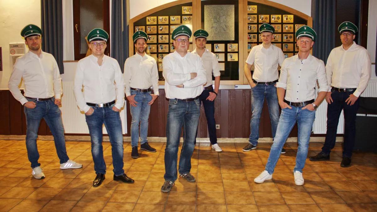 Der Vorstand: Thomas Paul Zeppenfeld, Alexander Hahn, Sven Ochibowski, Frank
Wolfschläger, Marco Huckestein, Thomas Hundt, Lucas Neef, Mario Schmelzer (v.l.). 
Auf dem Foto fehlt: Dietmar Jürgens.